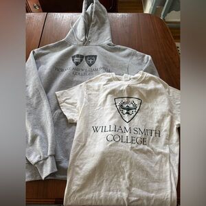 Champion HWS hoodie and WS tshirt